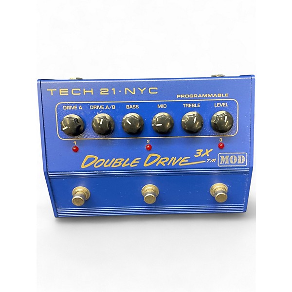 Used Tech 21-nyc DOUBLE DRIVE Effect Pedal
