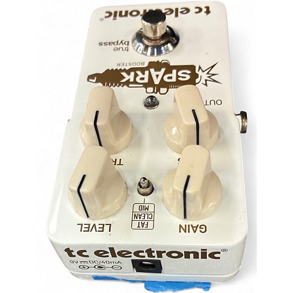 Used TC Electronic Spark Booster Effect Pedal
