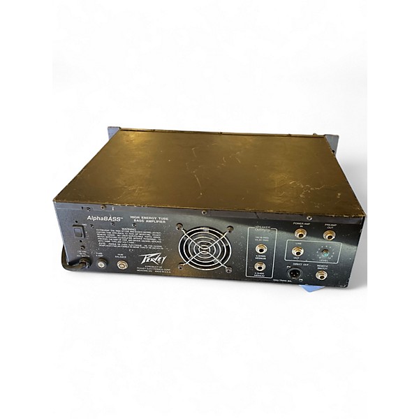 Used Peavey ALPHABASS Tube Bass Amp Head