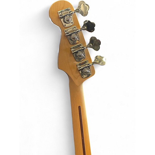 Used Fender Deluxe Jazz Bass NATURAL ASH Electric Bass Guitar