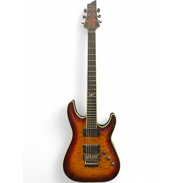 Used Schecter Guitar Research Blackjack ATX 2 Color Sunburst Solid Body Electric Guitar