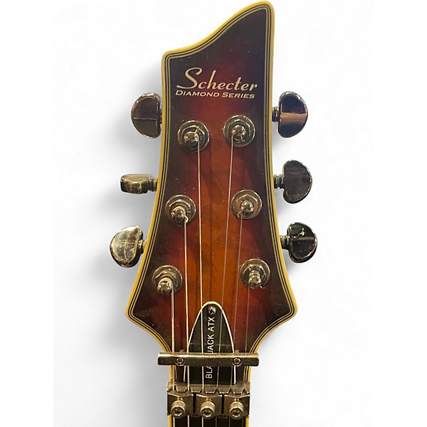 Used Schecter Guitar Research Blackjack ATX 2 Color Sunburst Solid Body Electric Guitar