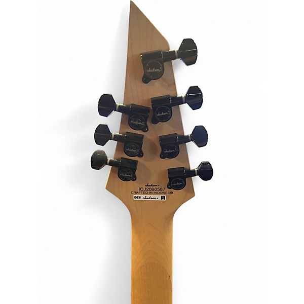 Used Jackson Ms7 Walnut Satin Solid Body Electric Guitar