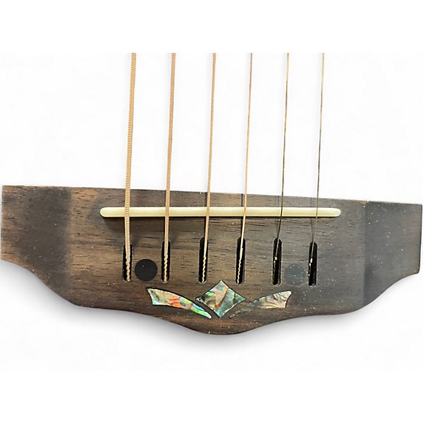 Used Michael Rowan Cimarron Small Body Trans Black Acoustic Electric Guitar