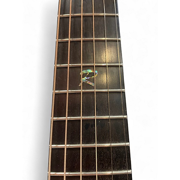 Used Michael Rowan Cimarron Small Body Trans Black Acoustic Electric Guitar