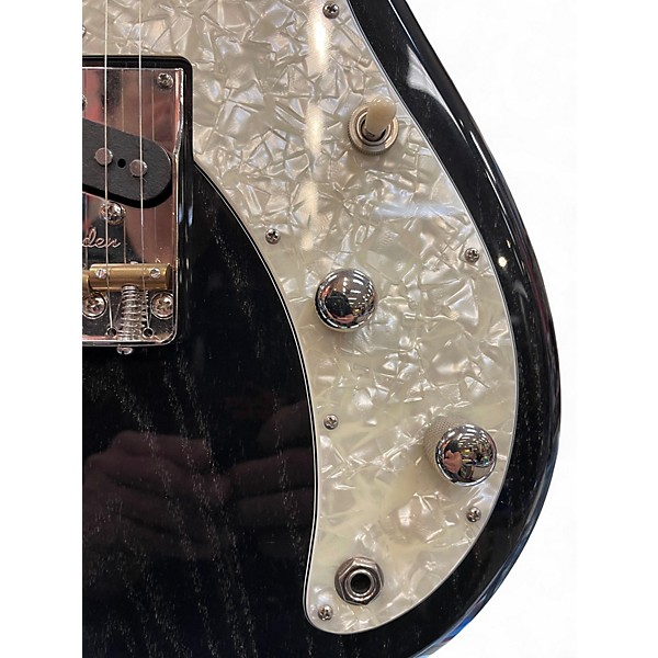 Used 2014 Roger Giffin Guitars TT Brazilian Rosewood Trans Black Solid Body Electric Guitar