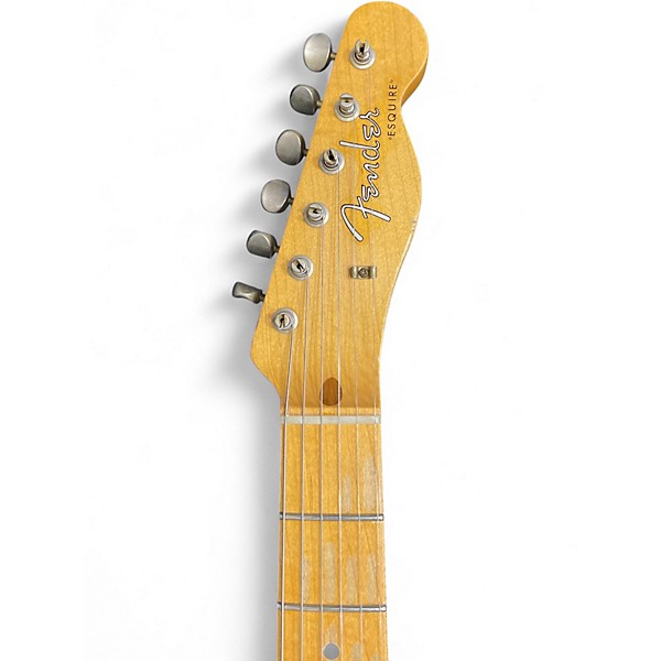 Used 2005 Fender 1959 Relic Esquire Aged White Blonde Solid Body Electric Guitar