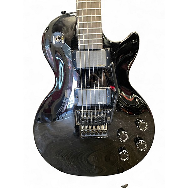 Used 2022 Epiphone Les Paul Nightfall Black Solid Body Electric Guitar