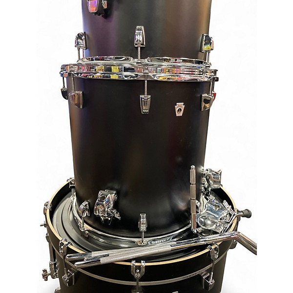 Used Ludwig 3 Piece Neusonic Black Drum Kit