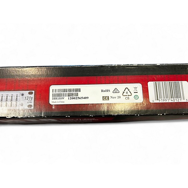 Used dbx 131S Single Channel 31-Band Graphic Equalizer