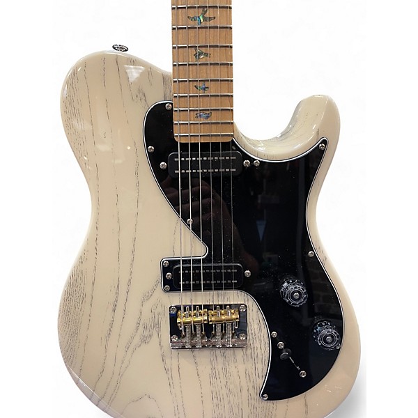 Used PRS SE NF53 WHITE DOGHAIR Solid Body Electric Guitar