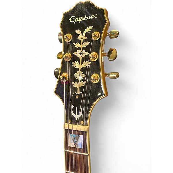 Used Epiphone Emperor Regent Natural Hollow Body Electric Guitar