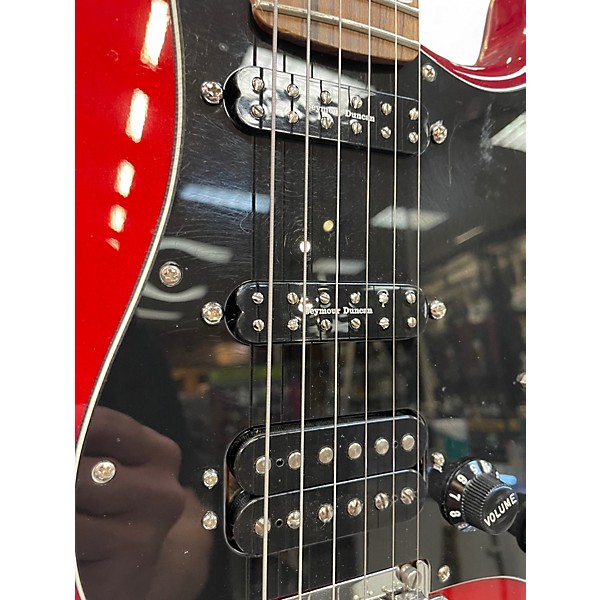 Used Fender II Stratocaster HSS Rosewood Fingerboard Limited Edition Candy Red Burst Solid Body Electric Guitar