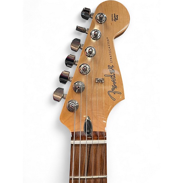 Used Fender II Stratocaster HSS Rosewood Fingerboard Limited Edition Candy Red Burst Solid Body Electric Guitar