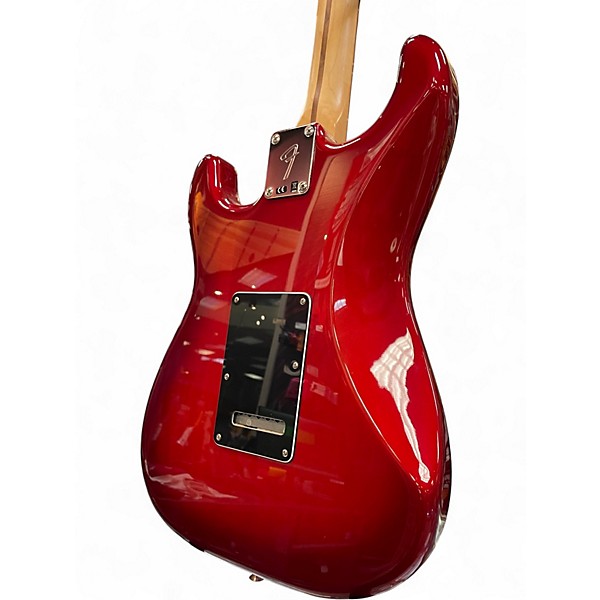 Used Fender II Stratocaster HSS Rosewood Fingerboard Limited Edition Candy Red Burst Solid Body Electric Guitar