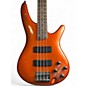 Used Ibanez SR300 Metallic Orange Electric Bass Guitar