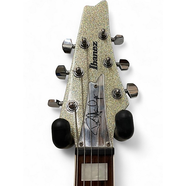 Used Ibanez Paul Stanley Signature Iceman PS60 Silver Sparkle Solid Body Electric Guitar
