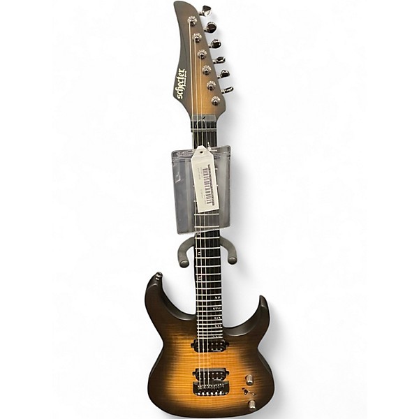 Used Schecter Guitar Research mach 6 banshee 2 Color Sunburst Solid Body Electric Guitar