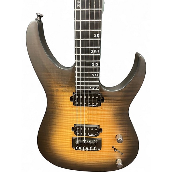 Used Schecter Guitar Research mach 6 banshee 2 Color Sunburst Solid Body Electric Guitar