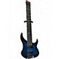 Used Legator Ghost Performance 8 Multi Scale SATIN BLUE Solid Body Electric Guitar