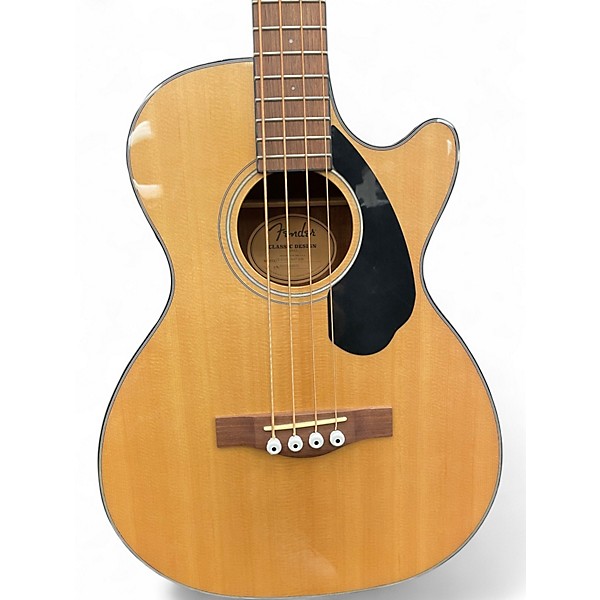 Used Fender CB-60SCE Natural Acoustic Bass Guitar