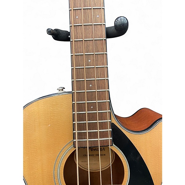 Used Fender CB-60SCE Natural Acoustic Bass Guitar