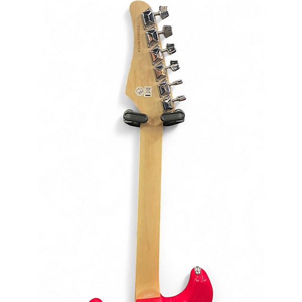 Used Kramer Focus VT 211S Pink Solid Body Electric Guitar