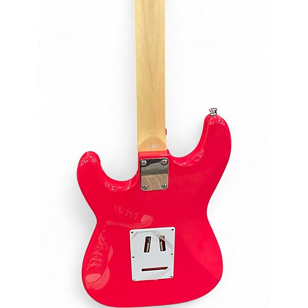 Used Kramer Focus VT 211S Pink Solid Body Electric Guitar