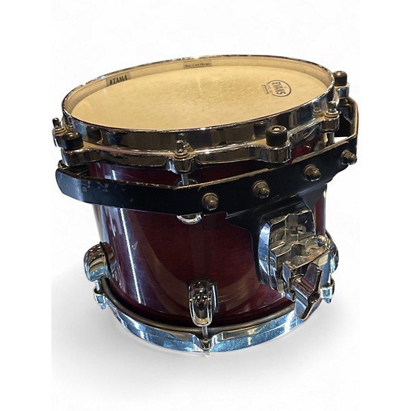 Used TAMA 4 Piece Starclassic WALNUT/BIRCH RED Drum Kit