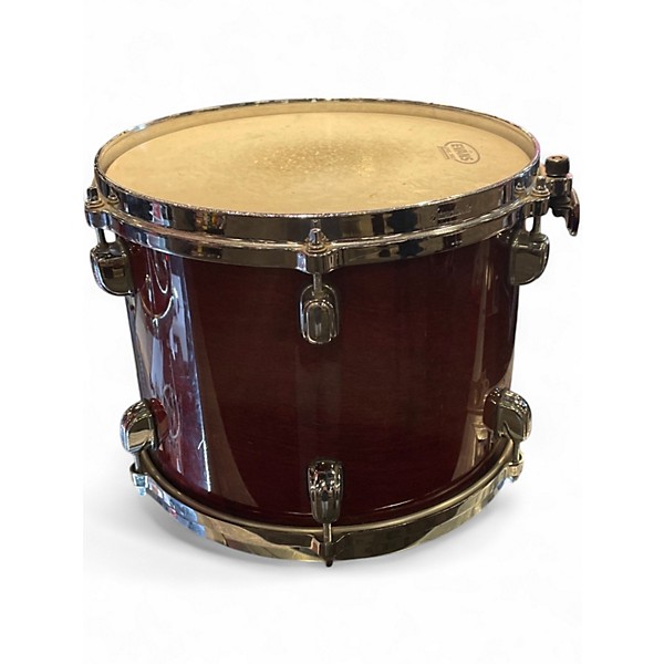 Used TAMA 4 Piece Starclassic WALNUT/BIRCH RED Drum Kit