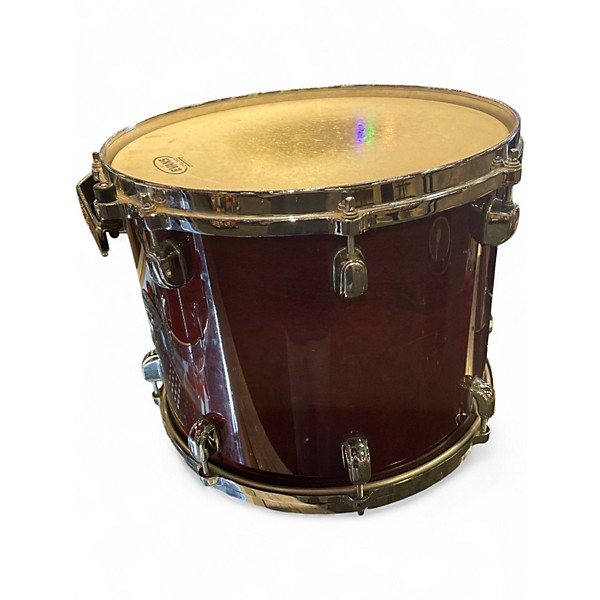 Used TAMA 4 Piece Starclassic WALNUT/BIRCH RED Drum Kit