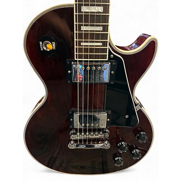 Used 2012 Gibson Les Paul Classic Custom Wine Red Solid Body Electric Guitar