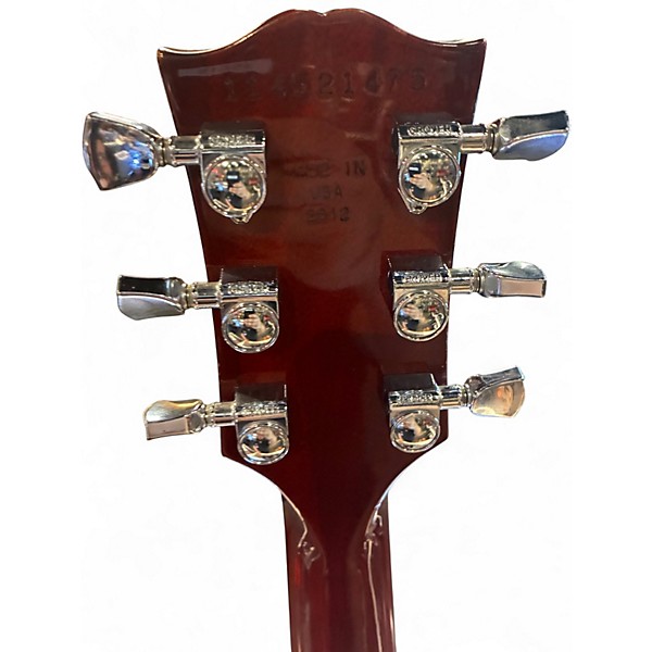 Used 2012 Gibson Les Paul Classic Custom Wine Red Solid Body Electric Guitar