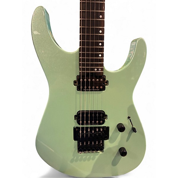 Used Jackson American Series Virtuoso Seafoam Pearl Solid Body Electric Guitar