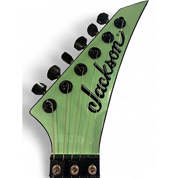 Used Jackson American Series Virtuoso Seafoam Pearl Solid Body Electric Guitar