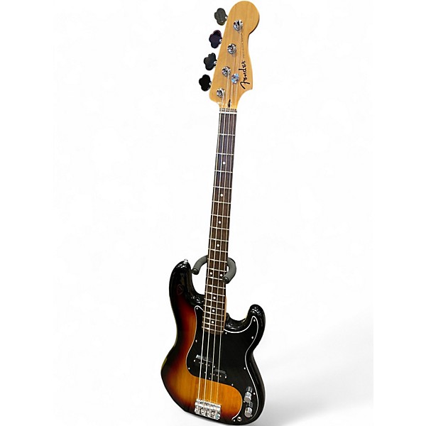 Used Fender Standard Precision Bass 2 Color Sunburst Electric Bass Guitar