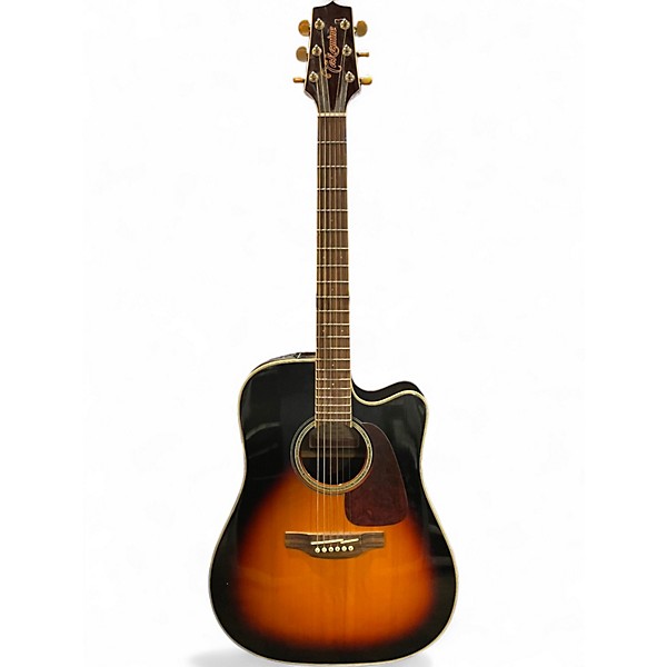 Used Takamine GD71CE 2 Color Sunburst Acoustic Electric Guitar