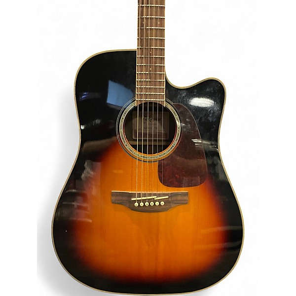Used Takamine GD71CE 2 Color Sunburst Acoustic Electric Guitar