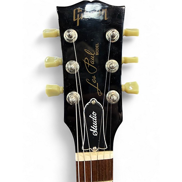 Used 2016 Gibson Les Paul Studio Lemonburst Solid Body Electric Guitar