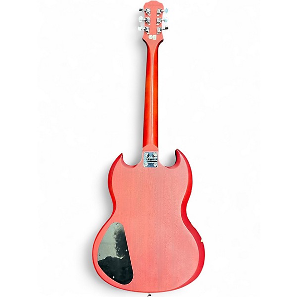 Used Epiphone SG Worn Cherry Solid Body Electric Guitar