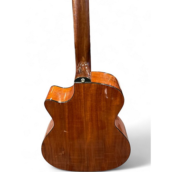 Used Dean EX EABC Natural Acoustic Bass Guitar