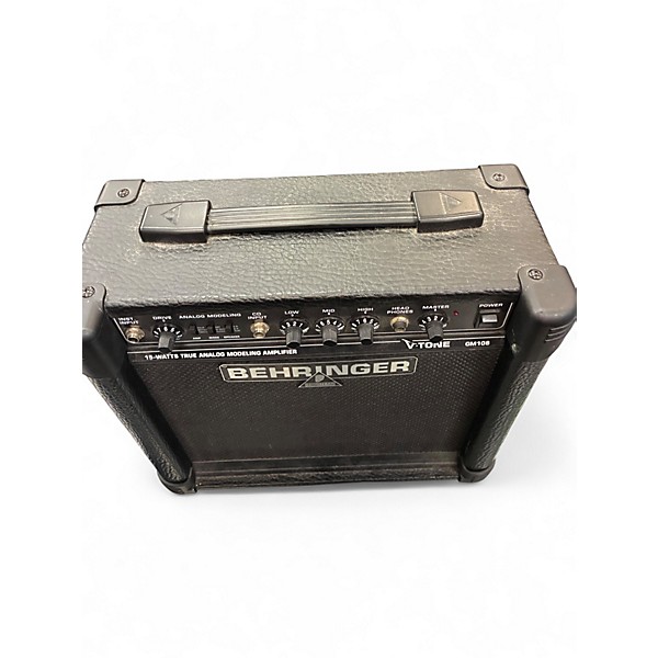 Used Behringer V-Tone GM108 15W Guitar Combo Amp