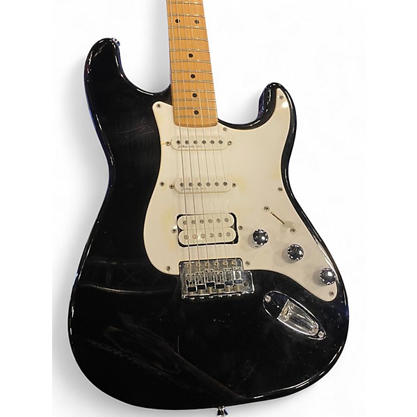 Used Squier Affinity Stratocaster Black Solid Body Electric Guitar