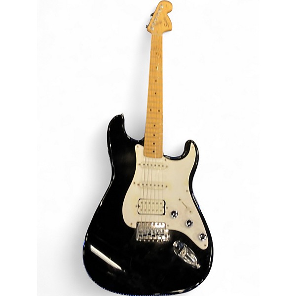 Used Squier Affinity Stratocaster Black Solid Body Electric Guitar