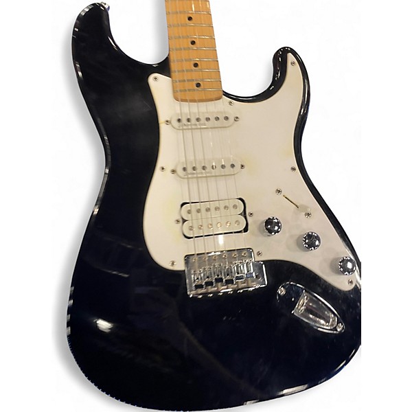 Used Squier Affinity Stratocaster Black Solid Body Electric Guitar