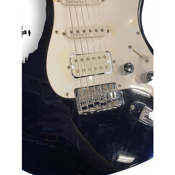 Used Squier Affinity Stratocaster Black Solid Body Electric Guitar