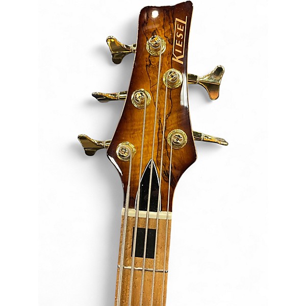 Used Kiesel ICON 5 NATURAL MAPLE Electric Bass Guitar