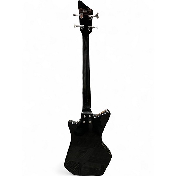 Used 2020s Airline Jetsons JR Black Electric Bass Guitar
