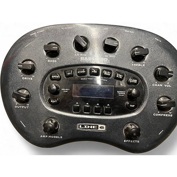 Used Line 6 Bass POD XT Bass Effect Pedal