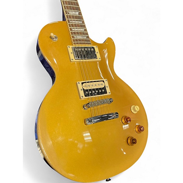 Used Epiphone Les Paul Standard Gold Top Solid Body Electric Guitar